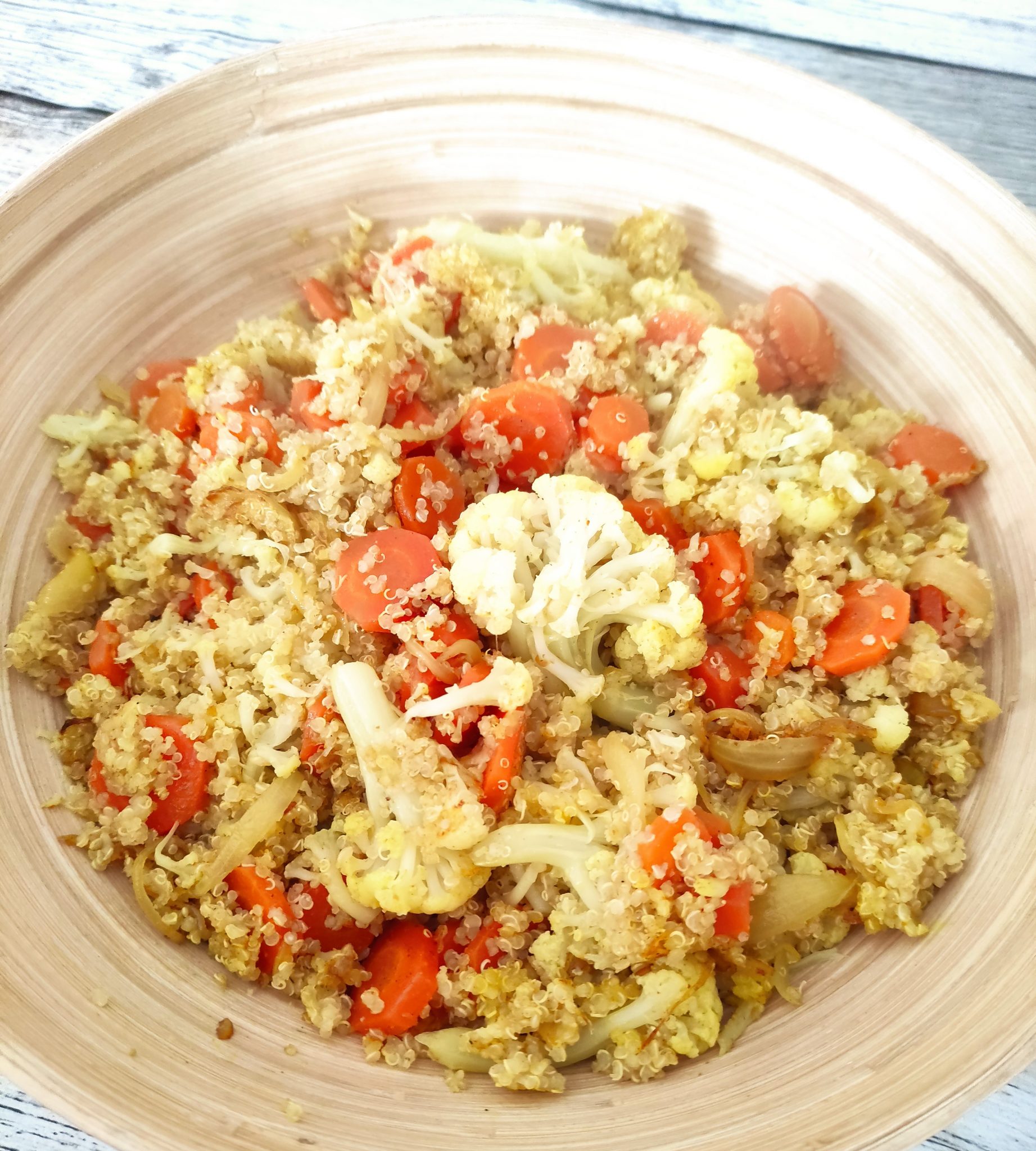 Po L E Chou Fleur Quinoa Au Curry